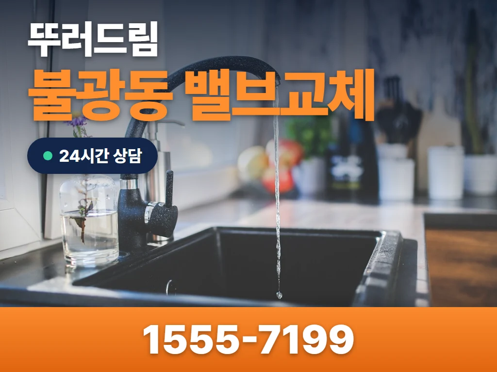 불광동 밸브교체 현장